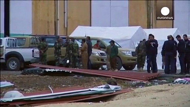 Los primeros peshmergas esperan en Kobani al resto de su contingente de 150 hombres