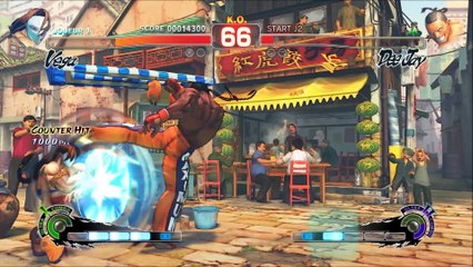 This is how you DON'T play Vega, in Arcade Mode :(