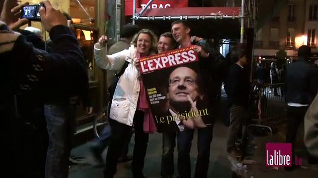 Réactions des sympathisants de François Hollande