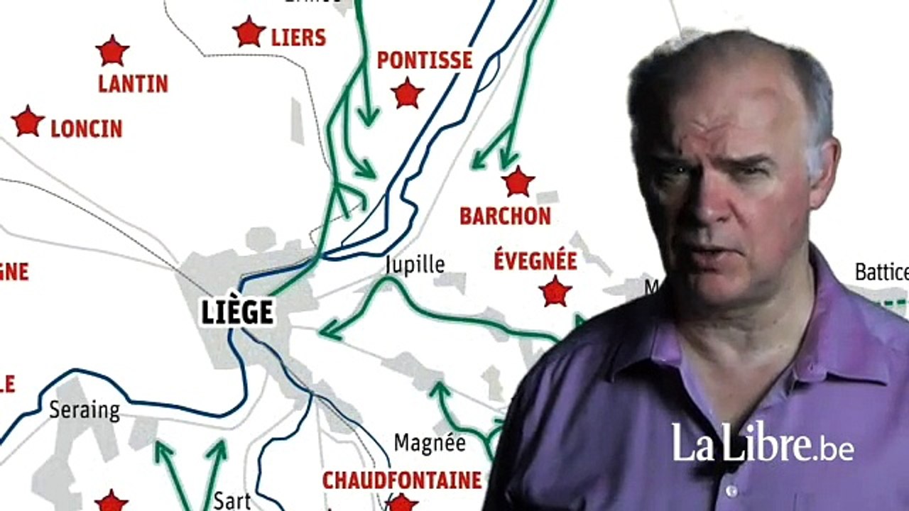 La Grosse Bertha vise Liège