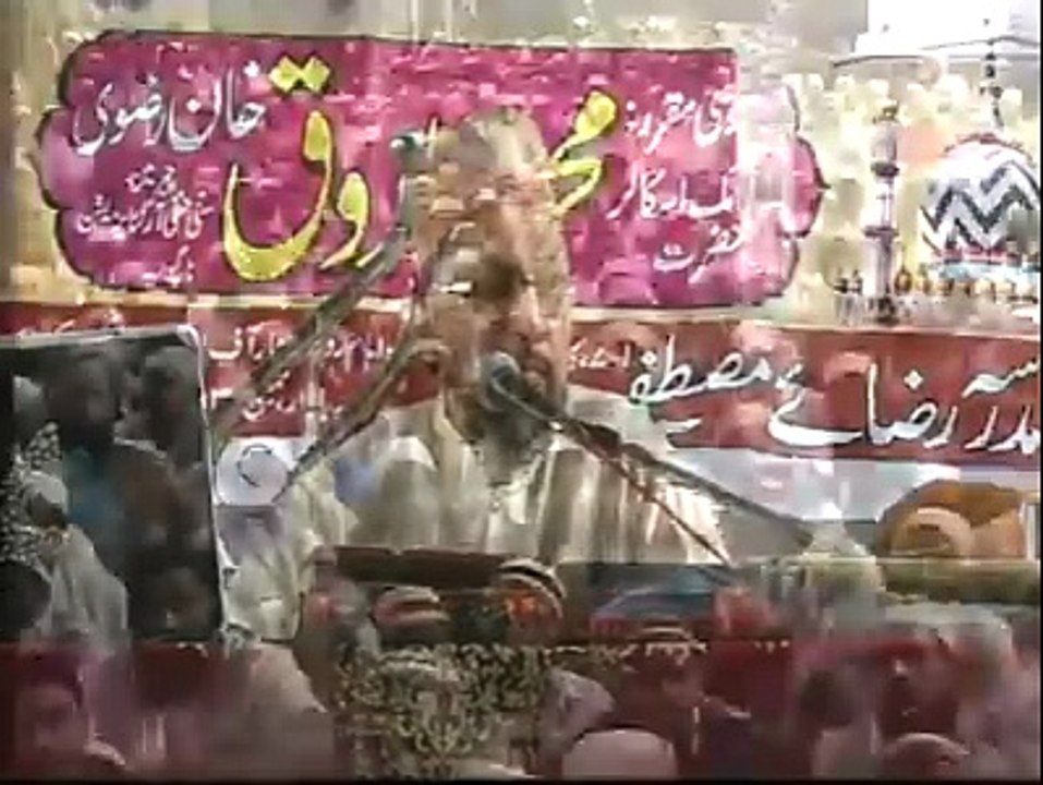 meraj rabbani ghustak e auliya karam..... reply to farooq khan razvi