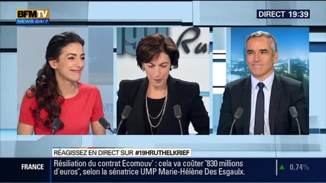 Anna Cabana et Bruno Jeudy: Le face à face de Ruth Elkrief - 30/10