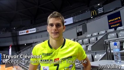 J3 - Volley - Ligue A - Réaction Trévor Clévenot après Toulouse - Tours 3/2