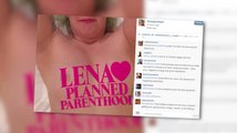 Shirtless Lena Dunham Promotes Women Are Watching Campaign