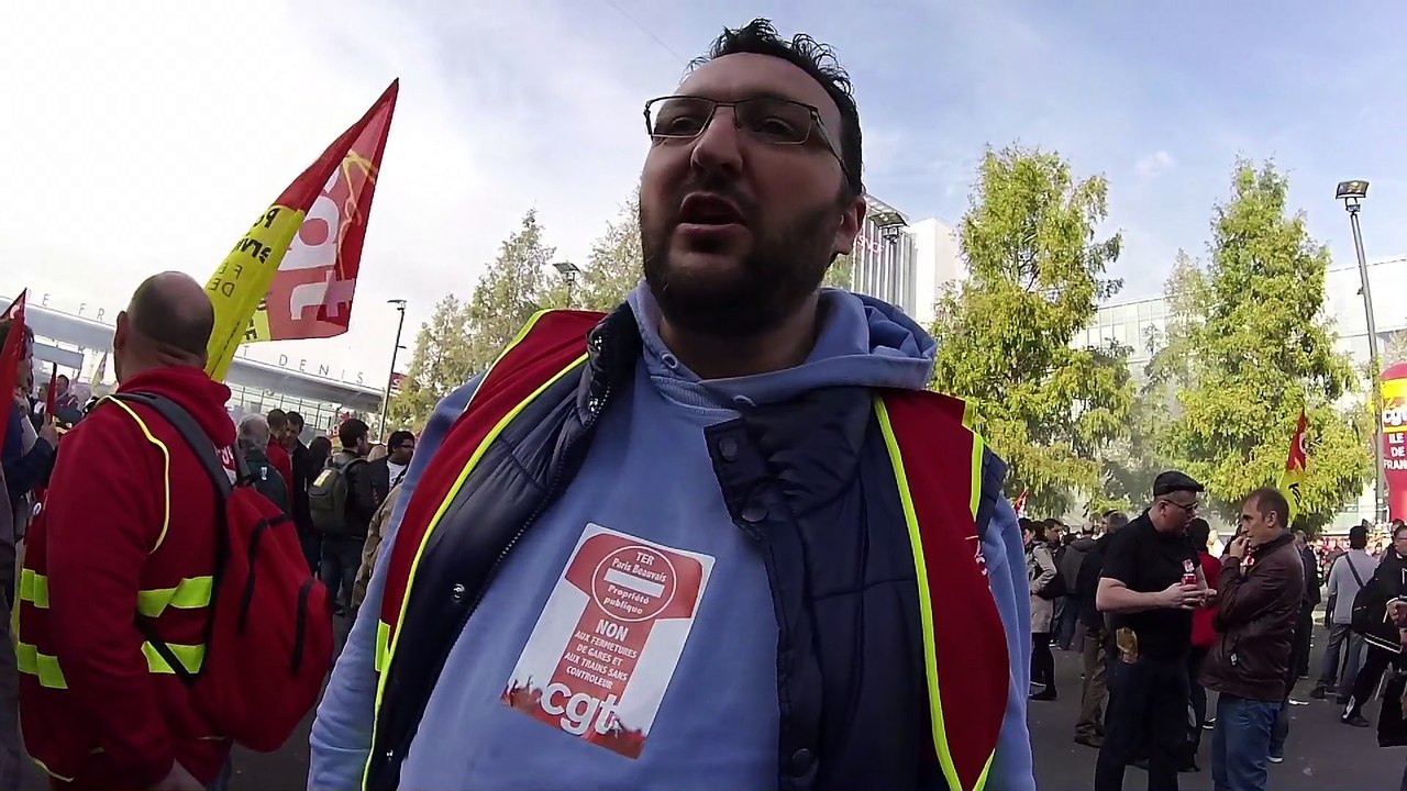 Salarié CGTde la SNCF menacé de sanction