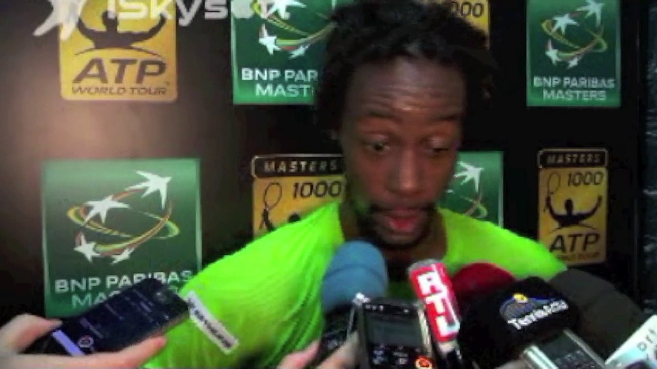BNPPM - Paris Bercy 2014 - Gaël Monfils : "Je suis exténué"