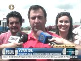 Yván Gil  inició entrega de tanques de leche a productores de Barinas