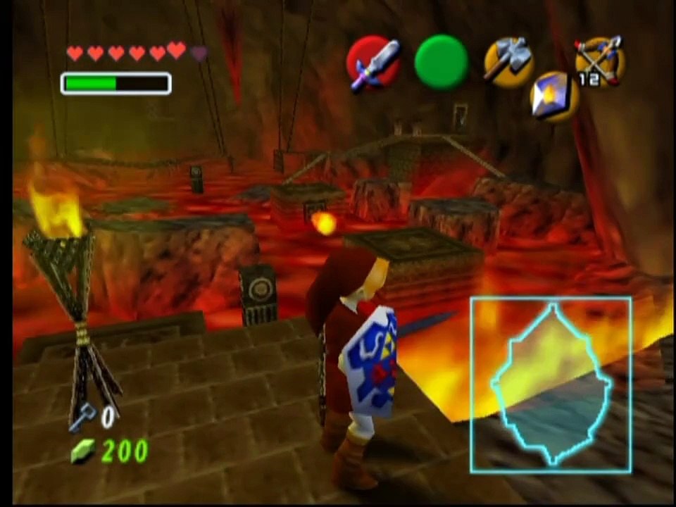 Zelda Ocarina of Time Master Quest < 12 > Le labyrinthe