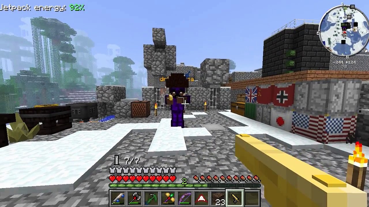 074 Moded Mycraft EP #2_ موديد ماي كرافت_ نقاتل الويذر بوس بـ بازوكا Minecraft HD