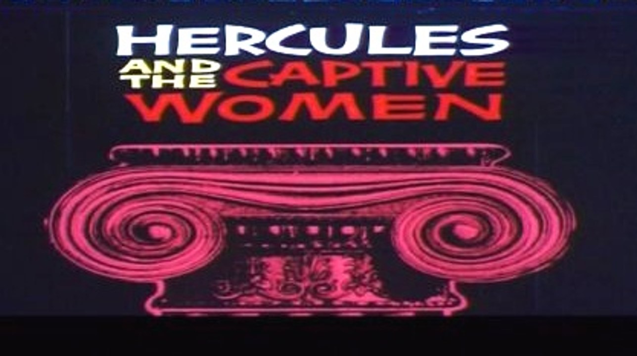 Hercules and the Captive Women (1961) Reg Park, Fay Spain, Ettore Manni.  Sword and Sandal