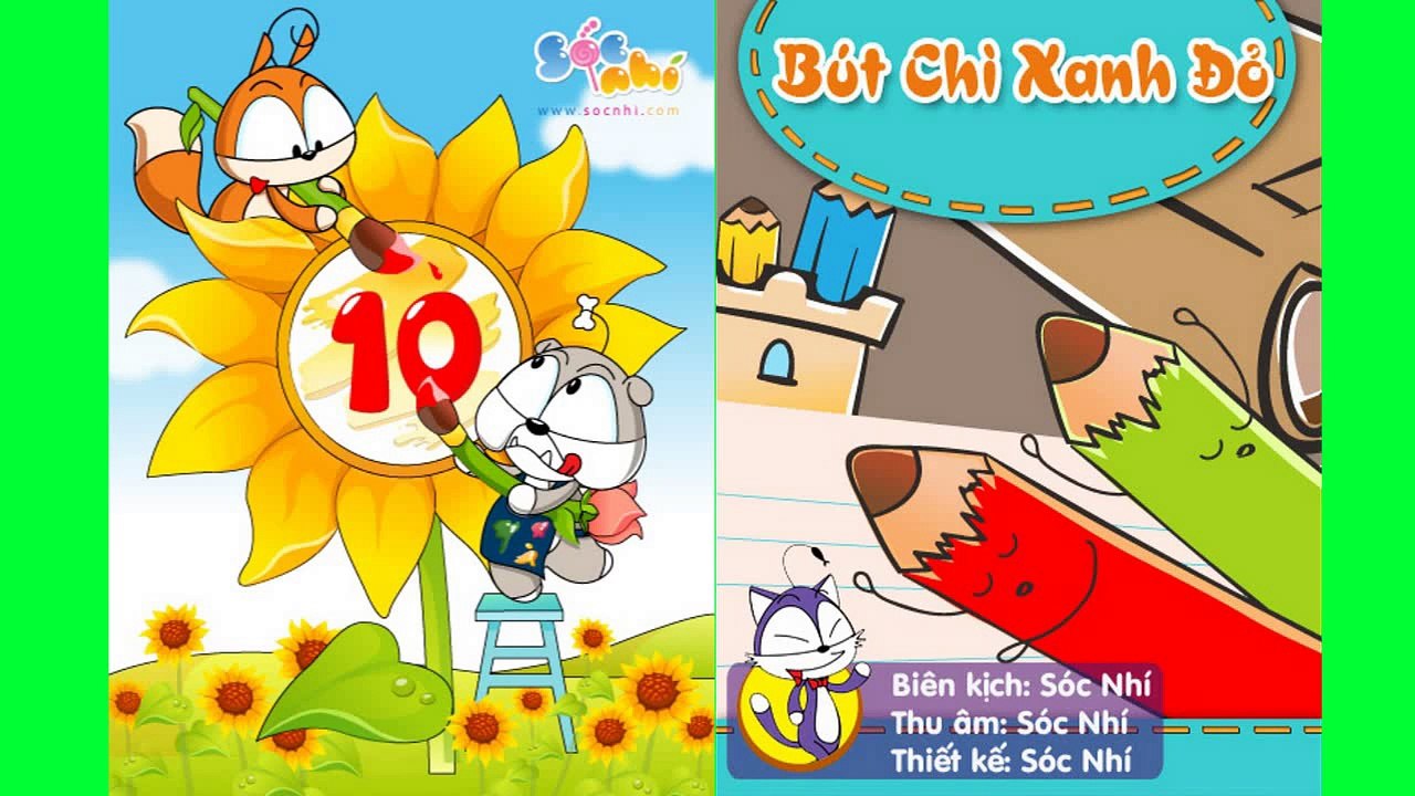 Thơ thiếu nhi -  Bút Chì Xanh Đỏ - tho.thuymien.com