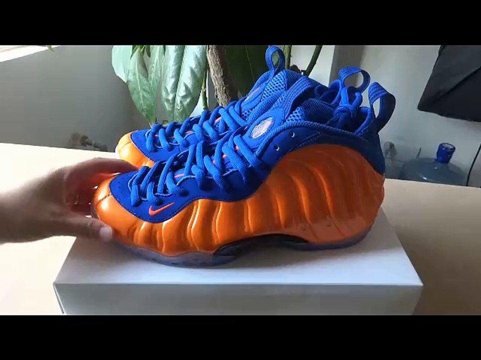 Authentic Nike Air Foamposite One Knicks Shoes Reviews