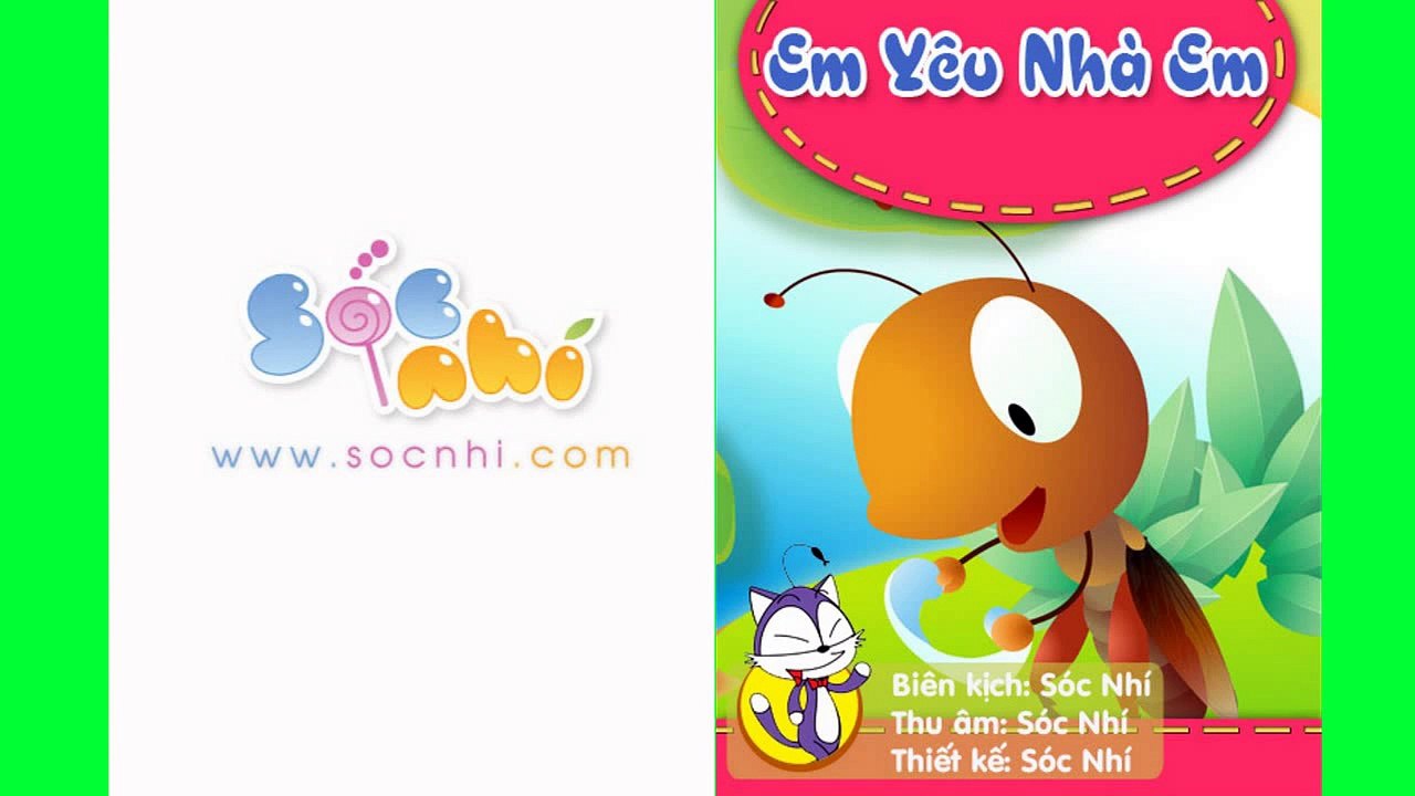 Thơ thiếu nhi -  Em Yêu Nhà Em - tho.thuymien.com