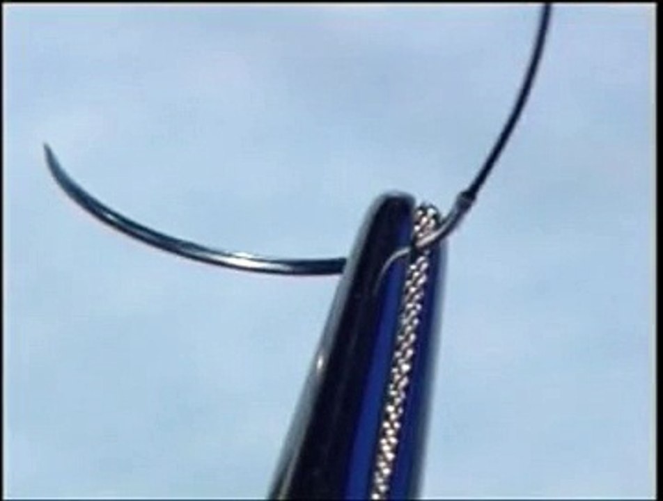 Needle holding position