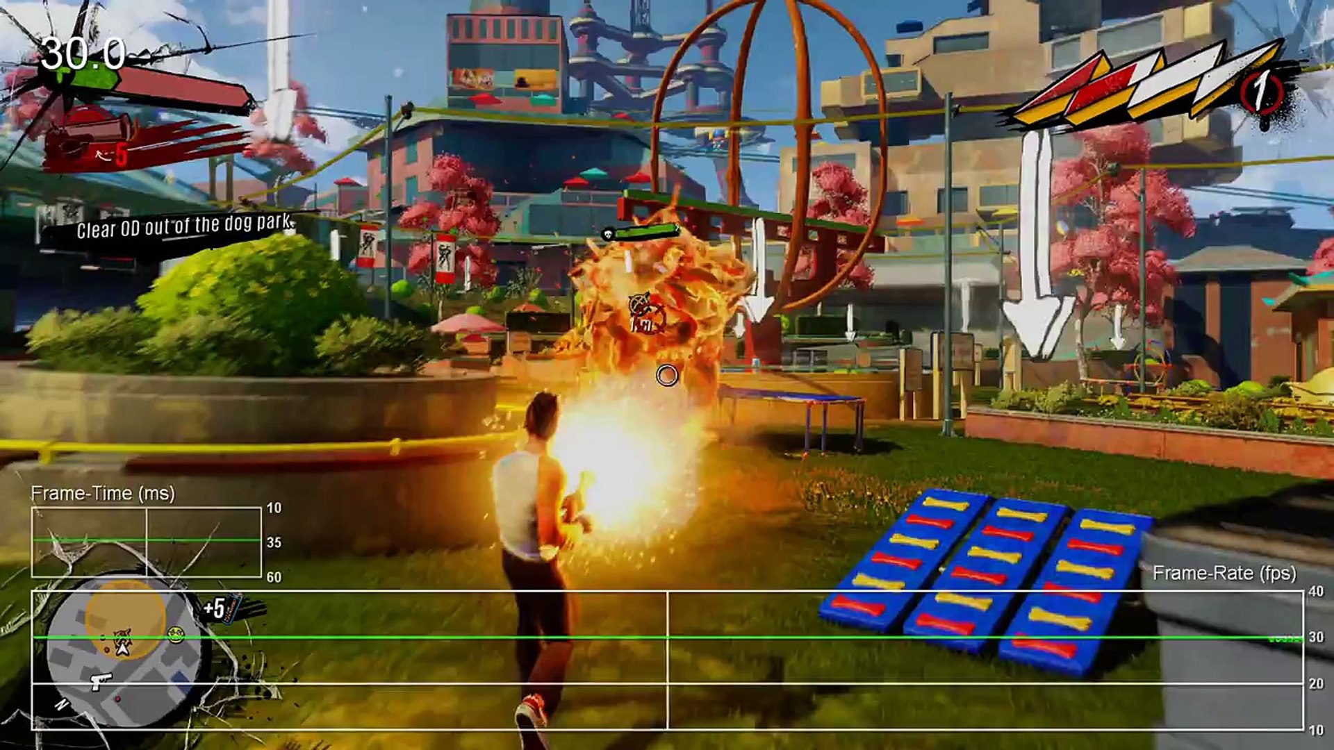 Sunset Overdrive Xbox One Single-Player Frame-Rate Test - video Dailymotion