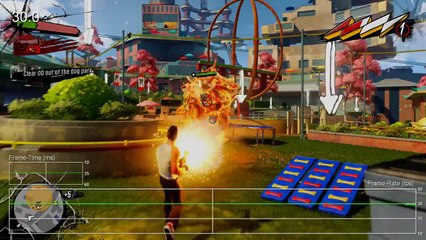 Sunset Overdrive Xbox One Single-Player Frame-Rate Test