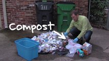 Recycle and Compost more with a Trash Audit - Green Living Atlanta Georgia.