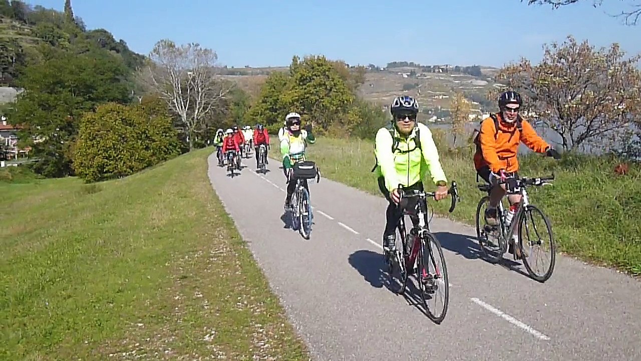 Vélo découverte le long du Rhône