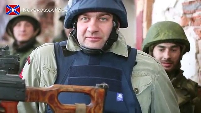 Пореченков в донецком аэропорту