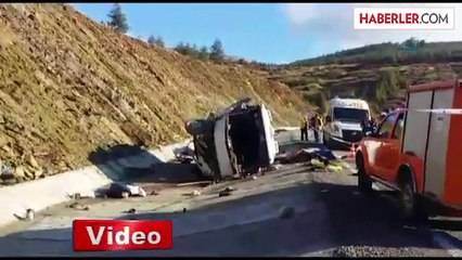 Isparta'da Katliam Gibi Kaza: 15 Ölü