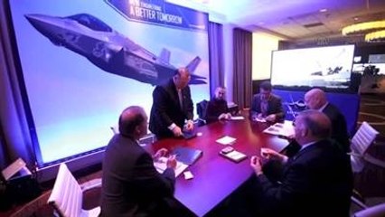 F35 Müşterek Taarruz Uçağı Basın Mensuplarına Tanıtıldı - New