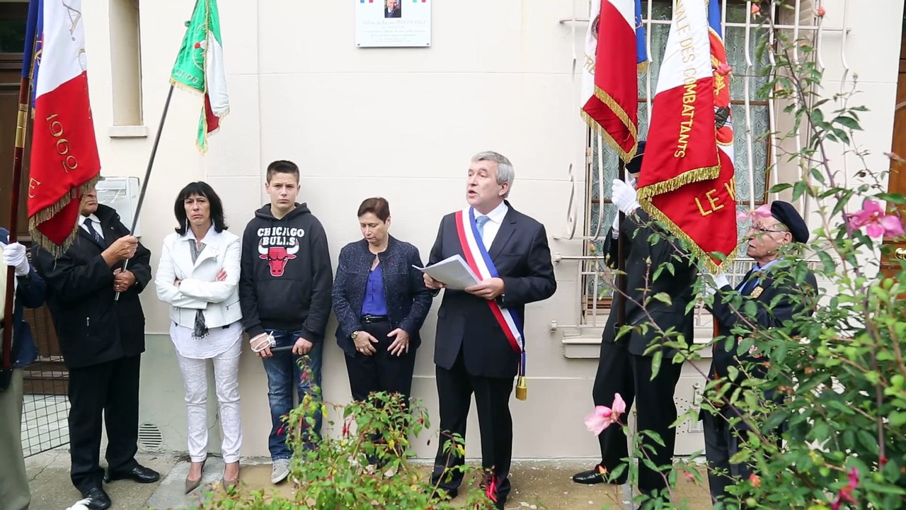 Jean-Luc Laurent rend hommage à Lazare Ponticelli