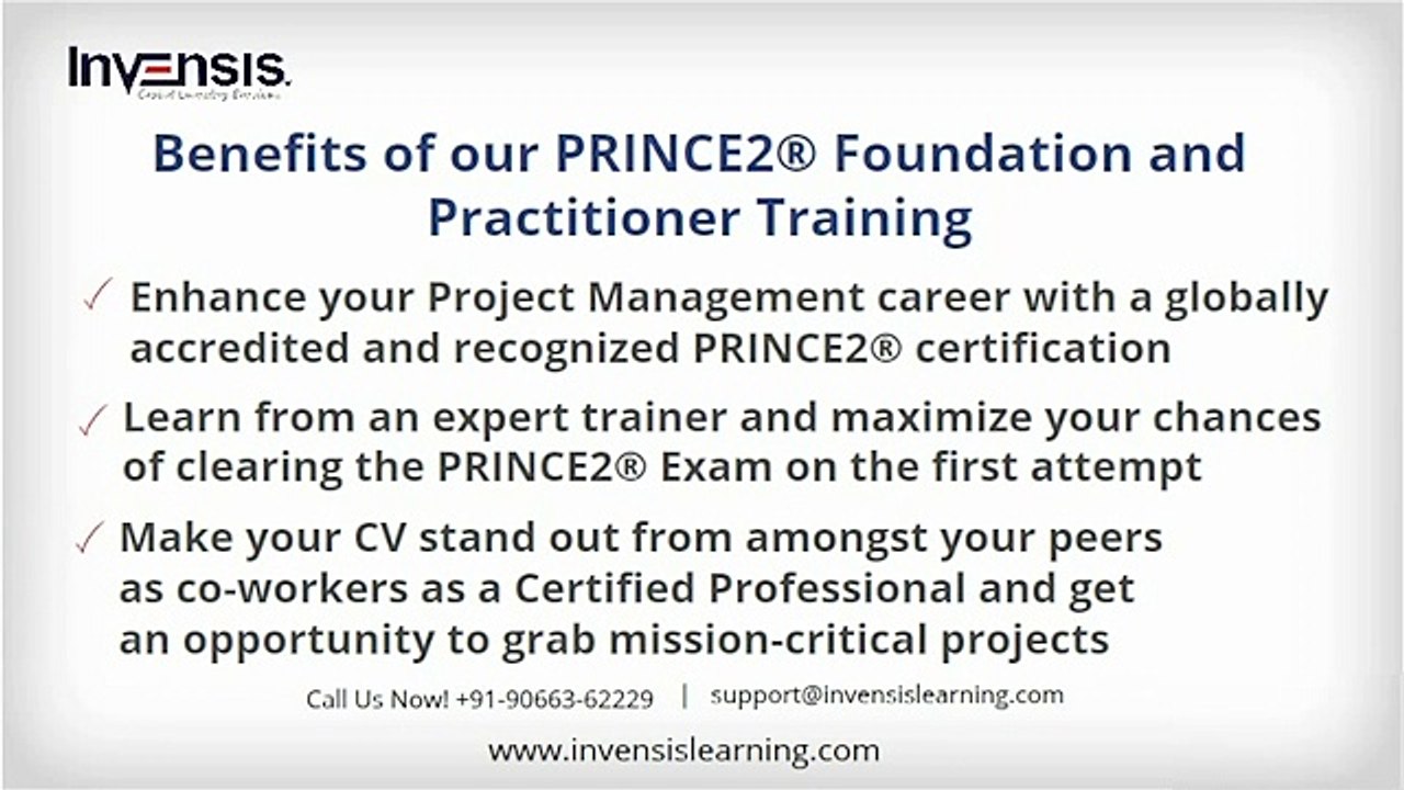PRINCE2 Foundation Practitioner Certification Training Brisbane | Free Exam Practice Test Download | Invensis Learning