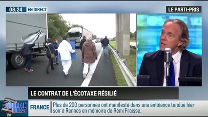 Le parti pris d'Hervé Gattegno : "Dans la faillite de l'écotaxe, ce n'est pas le coût financier qui sera le plus lourd !" - 31/10