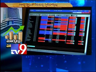 Stock Market jumps by 400 points, hits all time high - Tv9