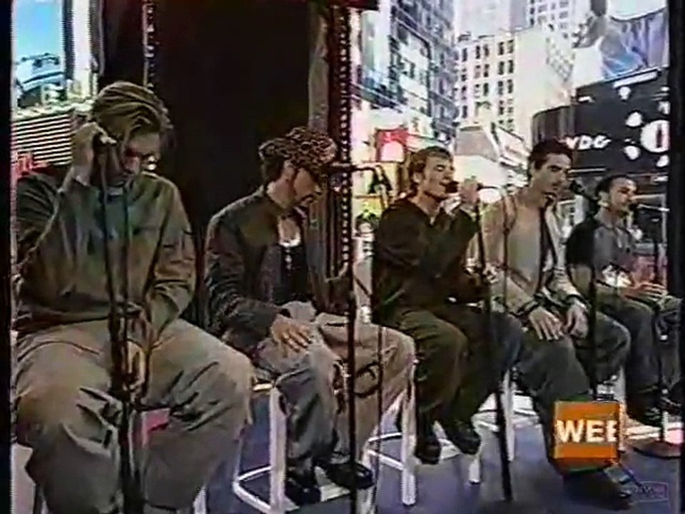 Backstreet Boys - I Want It That Way (1999 TRL Live)(lyrics in description)