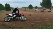 L'école du dirt track, les pros de la glisse