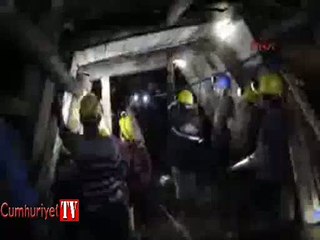 Facianın yaşandığı madenin içinde şu an...