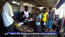 Liberia: MSF distribue des traitements contre le paludisme