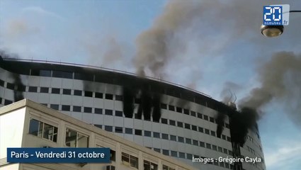 Incendie à la Maison de la Radio