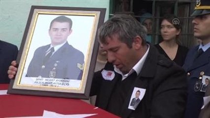 Şehit Astsubay Üstçavuş Aydoğdu'nun Cenazesi Toprağa Verildi