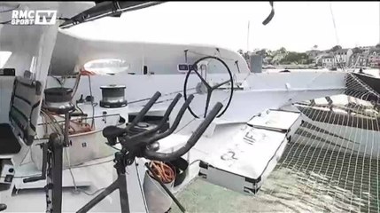 Voile / Route du Rhum : embarquement avec Yann Guichard - 31/10