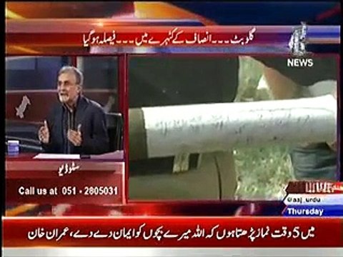 Nusrat Javed Protesting Against the Conviction of 11 Years For Gullu Butt