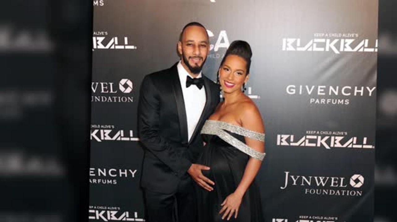 Alicia Keys and Swizz Beatz are One Happy Family