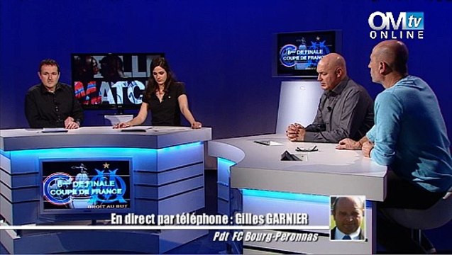 Veille de match avec José Anigo (OM-Bourg P.)