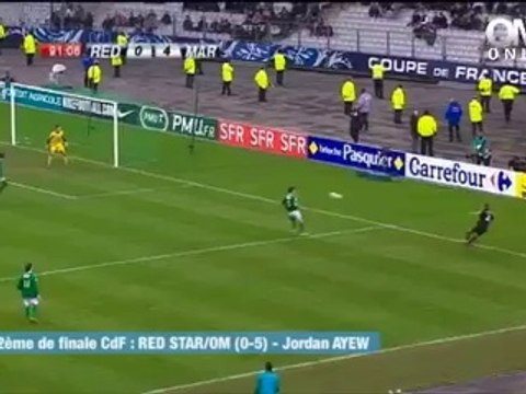 Red Star 0-5 OM : le but de Jordan Ayew (90e)