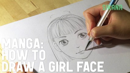 Manga: Draw a Girl's Face