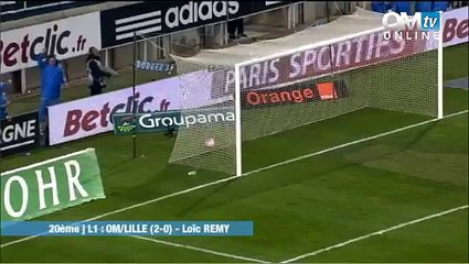 OM 2-0 Lille : le but de Loïc Remy (83e)