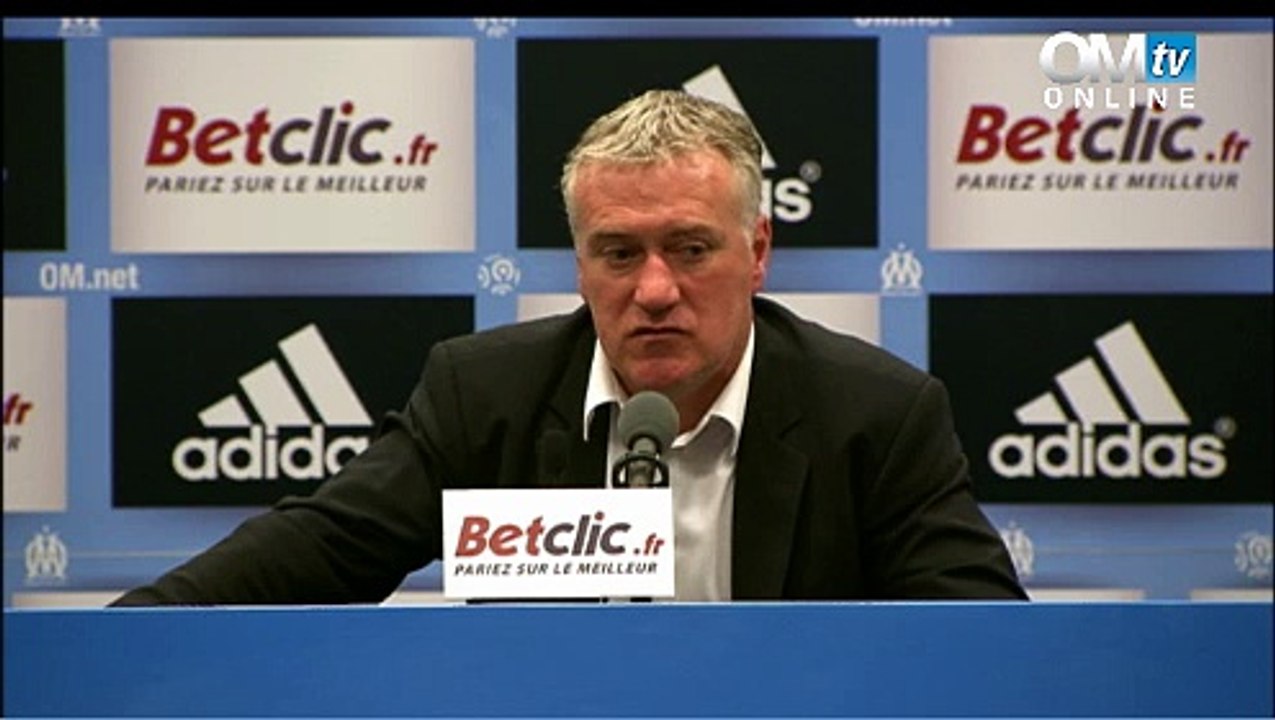 Conférence de presse après OM 2-0 Lille