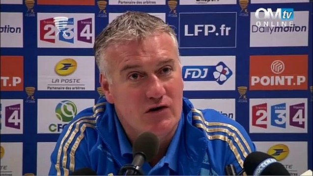 Caen 0-3 OM : la réaction de Didier Deschamps