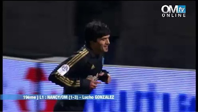 Nancy 1-3 OM : le but de Lucho Gonzalez (90e)