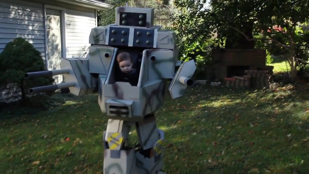 Super-Papa pour un super costume d'Halloween