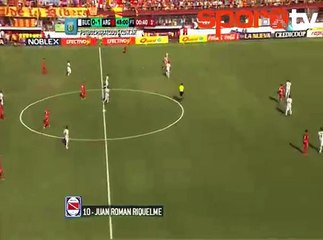 Riquelme gollerine devam ediyor...