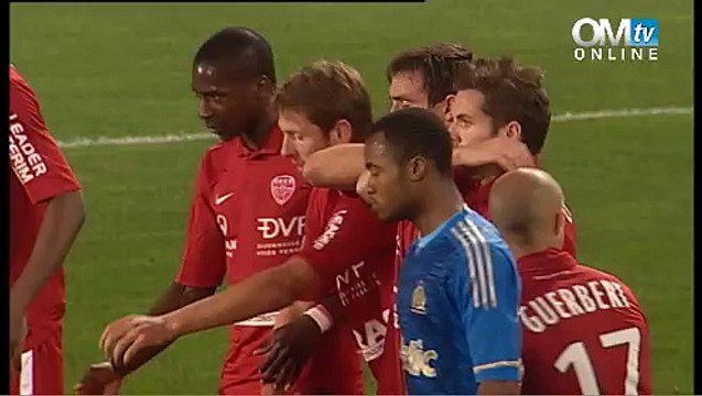 Dijon 2-3 OM : le but de Benoît Cheyrou (12e)