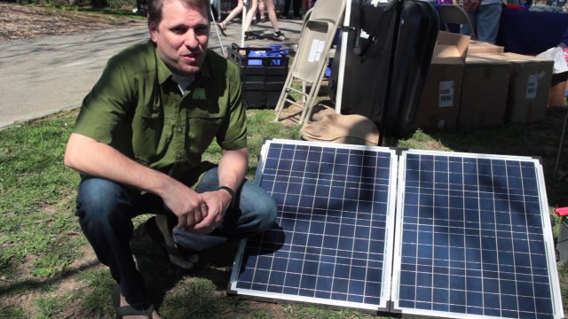 We Powered our TV with Solar Power - Green Energy in Georgia