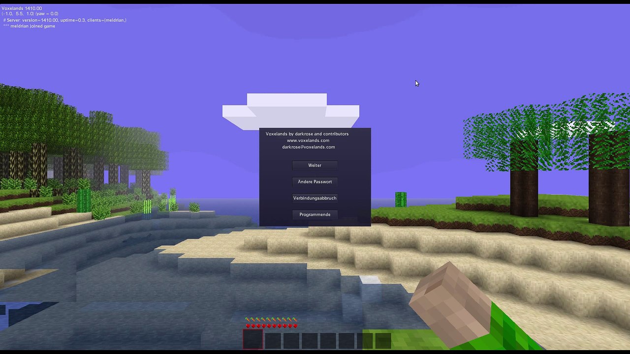 Voxelands changelog & gameplay für 1410.00 [german] [linux]
